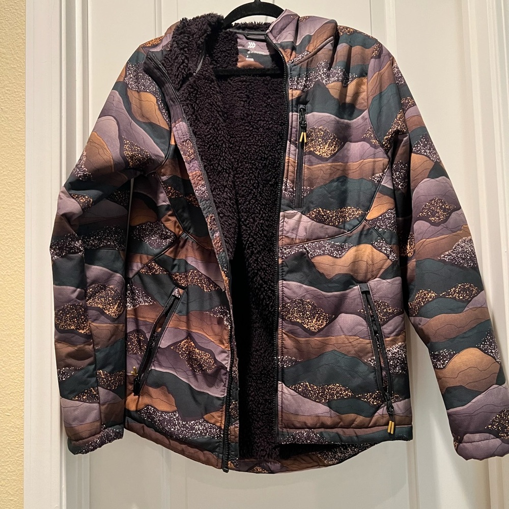 All In Motion Soft Shell Sherpa Ski Winter Jacket… - image 4